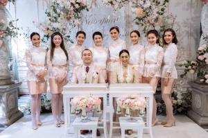 ชุดไทยเพื่อนเจ้าสาว เช่าที่แบมบี้ เวดดิ้ง ห้วยขวาง